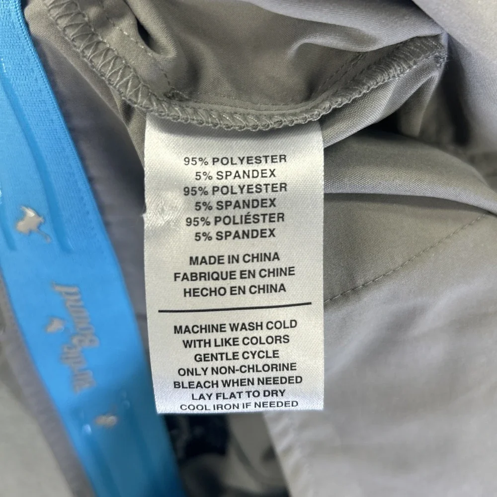 Birdie Bound Shorts‎ Mens 30 Gray Golf Performance Cargo Stretch Grip Chino
